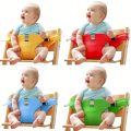 Portable Washable Baby Travel High Chair Booster Safety Seat Strap Toddler Safety Harness Belt for Baby Feeding. 