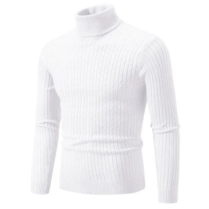 Autumn%20and%20Winter%20New%20Men's%20High%20Neck%20Sweater%20Solid%20Color%20Pullover%20Knitted%20Tight%20Warm%20Top%20Casual%20Versatile%20Inner%20Matching%20Item%20-%20Image%203