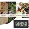 Digital Thermometer Hygrometer Mini LCD Humidity Meter Freezer Fridge Thermometer for -50~70 Coolers Aquarium Chillers. 