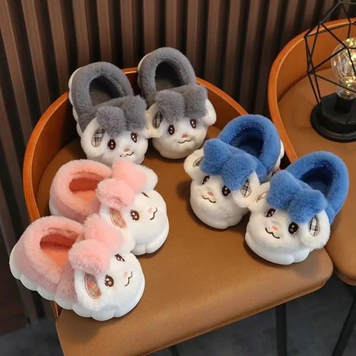 Baby%20Toddler%20Winter%20Slippers%20Children%20Cute%20Cartoon%20Rabbit%20Home%20Slipper%20Kids%20Indoor%20Warm%20Plush%20Slides%20Child%20Floor%20Shoes%20for%20Girls%20-%20Image%203