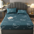 Bonenjoy 1 pc Waterproof Mattress Cover King Size Waterproof Mattress Protector Single Star Printed Bed Sheet with Elastic.