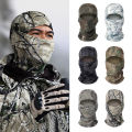 Tactical Camouflage Balaclava Full Face Mask CS Wargame Army Hunting Cycling Sports Helmet Liner Military Multicam CP Scarf#. 