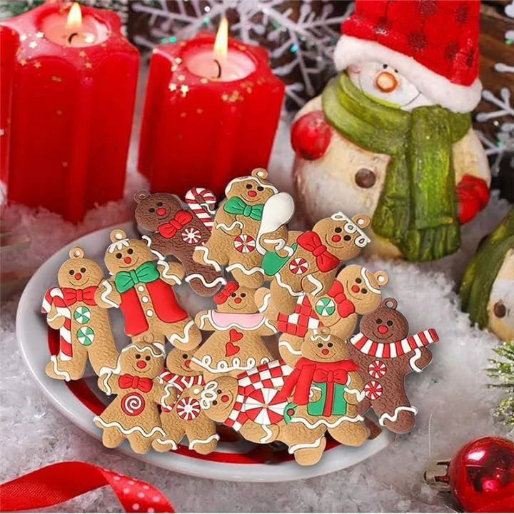 12Pcs%20Ornaments%20for%20Christmas%20Assorted%20Plastic%20Gingerbread%20Figurines%20Ornaments%20for%20Christmas%20Tree%20Hanging%20Decorations%20Easy%20Install%20Easy%20to%20Use%20-%20Image%204