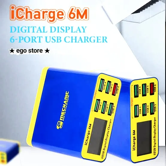 মোবাইল সার্ভিস স্টেশন iphone huawei xiaomi samsung oppo vivo এর মতো মেকানিক icharge 6m sunshine 3.0 koocu SS-304Q এর জন্য lcd ডিসপ্লেসহ qc Kc-328 usb স্মার্ট চার্জ সাপোর্ট ফাস্টচার্জিং ego স্টোর পাবেন