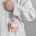 Kawaii Cartoon Hello Kitty Phone Case with Bracelet for Samsung Galaxy Z Flip 5 4 3 Z Flip3 Zflip4 Shockproof Soft Cover Mascaraara.