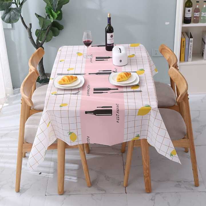New%20Protect%20Your%20Table%20With%20The%20Pvc%20Waterproof%20Oil-Proof%20Colorful%20Dining%20Linen%20Tablecloth%20Protector%20Roll%20-%20Functional%20Table%20Cover%20-%20Image%203