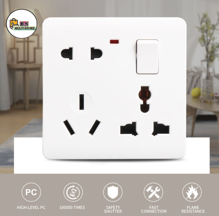 6%20Pin%20Multi%20Gang%20Socket%20with%20Indicator%203%20pin%20&%202%20Pin%20%20Multi%20Function%20Universal%20Wall%20Switch%20Socket%20-%20Image%205