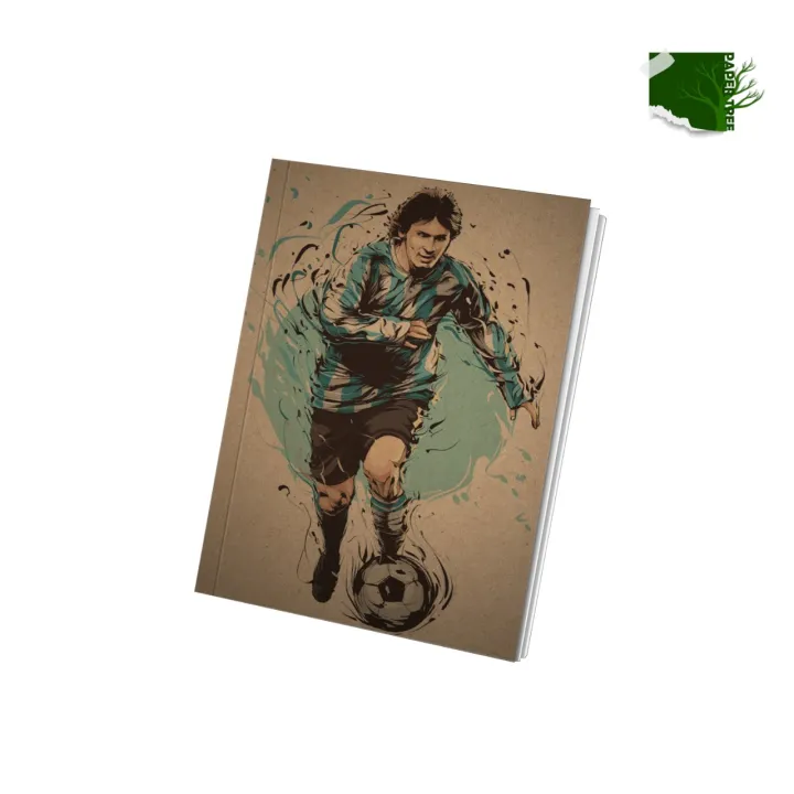 PaperTree%20Vintage%20Note%20Book%20Drawing%20Sketch%20Pad%20-%20Lionel%20Messi%20%5BRun%20For%20Goal%5D%20-%20Image%202