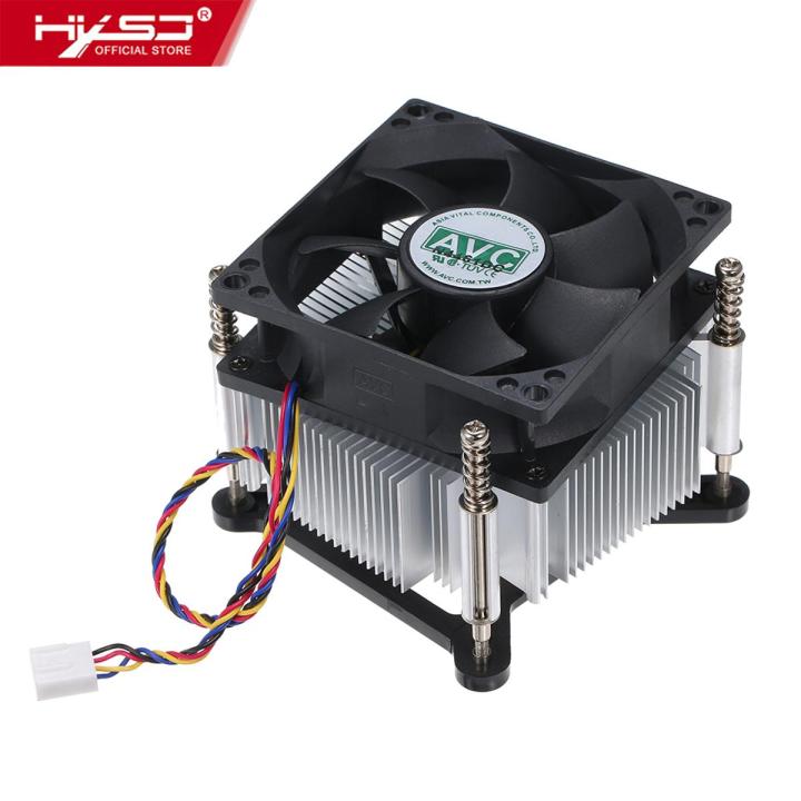 HXSJ CPU Cooler Heatpipe Fans Quiet Heatsink Radiator Supports Intel ...