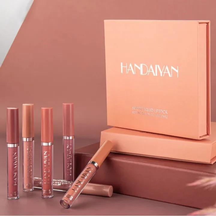Makeup%20Lipstick%20Set%206%20Colors%20Not%20Easy%20To%20Stick%20Cup%20Velvet%20Matte%20Liquid%20Lipstick%20Long%20Lasting%20Lip%20Gloss%20Matte%20Lip%20Cosmetics%20Kit%20-%20Image%205
