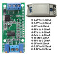 Current Transmitter Signal Converter Module 0-2.5V 0-3.3V 0-5Vappropriate 0-10V 0-15V 0-24V to 0 -20mA/4 -20mA Voltage To Current Module.
