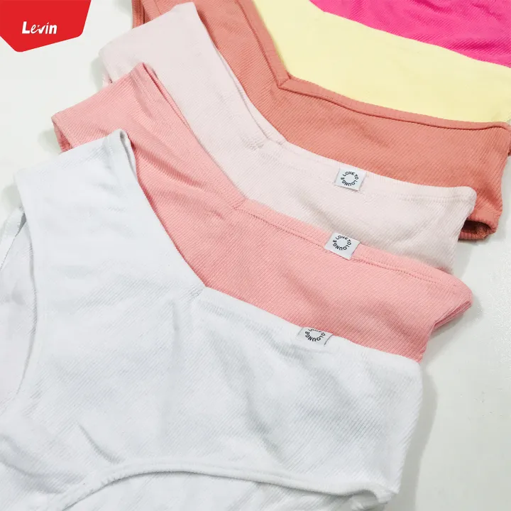 Pack%20of%205%20Pcs%20Women%E2%80%99s%20Cotton%20Ribbed%20V%20Shape%20Cotton%20Panty%20From%20Levin%20-%20Image%204
