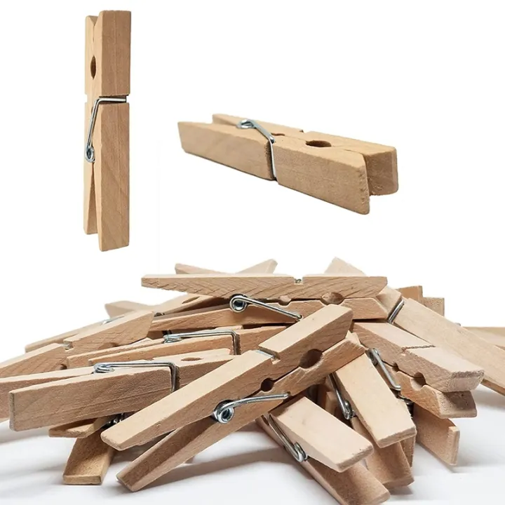 Clothes%20Pins%20Heavy%20Duty%20with%20Spring,%20Wooden%20Clothespins%20for%20Clothes%20-%20Image%205