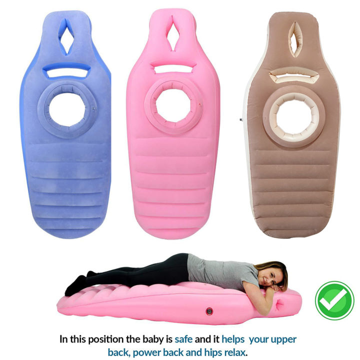 Inflatable Pregnancy Pillow Yoga Mat For Pregnant Women Inflatable Mat Mattress Pregnancy Maternity Body Bed Pillow Sleeping Mat