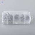 1 Set Fishing Hooks Durable Sea Fish Hook Kit Black S. 