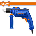 WADFOW Impact Drill, 650W, 3000RPM, Variable Speed, Powerful motor, Side Handle, Depth Gauge,Forward Reverse WMD15651. 