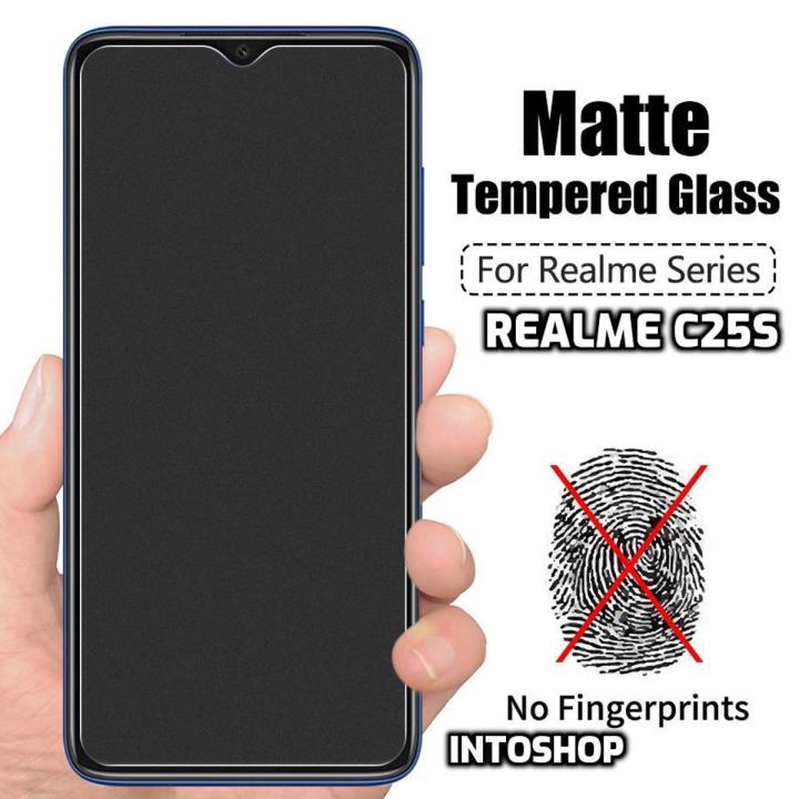 Matte Tempered Glass For Realme C25s l1516