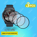 Mibro A2 Screen Protector PMMA Soft Film & Tempered Glass Full Coverage HD Clear Anti Scratch Bubble Free Watch Protector. 