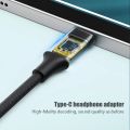 (New) bluewow 09U type C to 3.5mm adapter jsaux aux USB C to 3.5mm headphone jack audio adapter cable for Xiaomi Mi iPad Pro Samsung Galaxy S20.