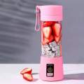 Portable Electric Blender 380ML Smart Home Fruit Juicer Machine Vegetable Juice Mixer USB Rechargeable Food Processor Cup. 