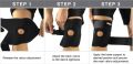 Knee Cap Support Belt Brace for Knee Pain Relief Open Patella Women and Men Knee Support.