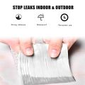 【VisioN Shop】Aluminum Foil Rubber Tape Self Adhesive Temperature Resistance Waterproof Duct Tape Stop Leak Seal Repair Tape. 