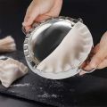 Dumplings Maker 8 PCs,Empanada Press Mold and Cutter,Pie Ravioli Dough Pastry Wrappers Skin Manual Stuffing Spoon. 