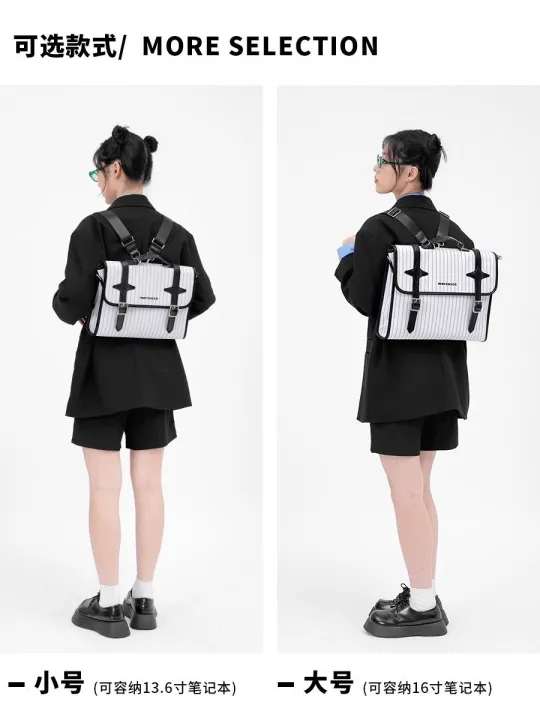 Wood%20and%20Stone%20Bag%20Cambridge%20Satchel%20Female%20Large%20Capacity%20College%20Student%20British%20College%20Style%20Class%20Crossbody%20Bag%20Backpack%20-%20Image%202