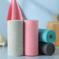 Reusable Microfiber Cleaning Cloth Roll (20 Sheets) | Washable Kitchen Wipes | Paper Towel Replacement Dish Cleaning Rags | Multi-Purpose Household Cleaning Towel (Multicolor). 