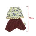 【The road to happiness Store】30cm Clothes for Rabbits/Cats/Bears Plush Toys Dress Coat Accessories for 1/6 BJD Dolls Girls Kids Gifts. 