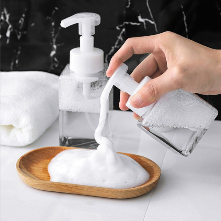 250/350ml%20foaming%20bottle%20liquid%20soap%20dispenser%20bottling%20shower%20gel%20hand%20pump%20travel%20size%20container%20-%20Image%204
