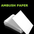 White Texture A4 Size CERTIFICATE PAPER 20 PCS ( Dot Ambush paper). 