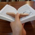 Book Page Holder Multifunctional Portable Reading Assistant Solid Wood Reader Book Lover Thumb Book Support School Supplies. 