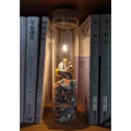 Creative Test Tube Perspective Drawing Miniature Figurine Abstract Bookshelf Art Decorative Ornaments For Book Lovers Friend Fayshow. 
