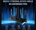 Ruijie RG-EW3000GX PRO AX3000 Mbps Gigabit Dual-Band Mesh Wi-Fi 6 Gaming Router.