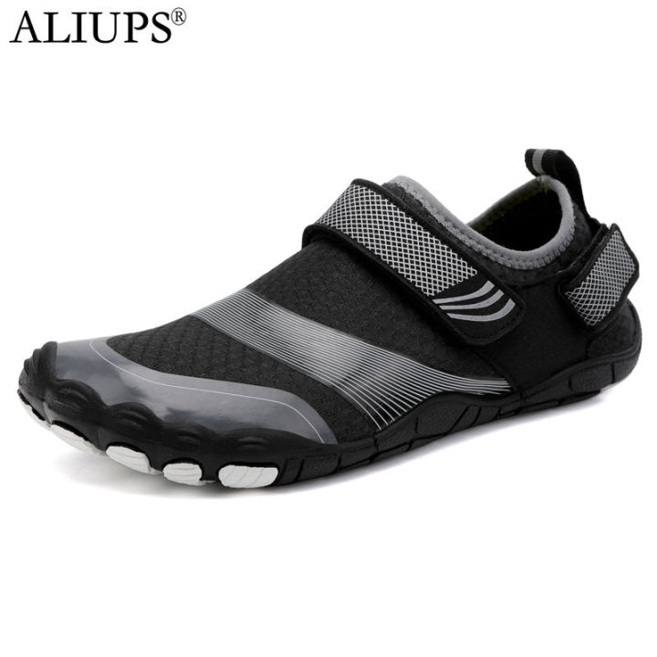 ALIUPS 36-46 Water Shoes Swimming Men Aqua Shoes Women for the sea Beach Shoes Boys Man Barefoot Shoes Gym Running Fishing House Foocus