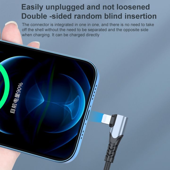 ADC-009%2020W%20USB-C/Type-C%20to%208%20Pin%20Double%20Elbow%20Data%20Cable,%20Length:2m%20-%20Image%205