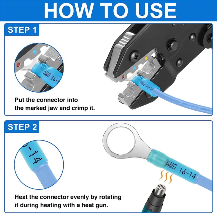 560PCS%20Marine%20Grade%20Heat%20Shrink%20Wire%20Connectors-Electrical%20Connectors%20Kit%20AWG22-10%20Waterproof%20Insulated%20Crimp%20Connector%20Electrical%20Connectors%20Kit%20-%20Image%202