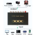5.1 Audio Decoder DTS Dolby AC3 Audio Converter SPDIF Toslink Coaxial PC USB Flash Bluetooth 5.0 Audio Decode for Home Theatre. 