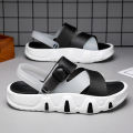Summer Men's Clogs Slippers Beach Sandals Men Quick Dry River Sea Slippers Swimming Hollow Design Flats Casual Shoes. 