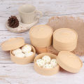 1Set Simulation Steamed Buns Squeeze Toys Slow Rising Stress Relief Squishy Toys Antistress Ball Dumpling Model.