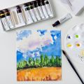 Himi MiYa Water Color Paint Set 12 ML 36 Colors Bright Colours with High Hiding Power.