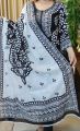 Exclusive Cotton Salwar Kameez Unstitched Skin Print Three Piece For Women.