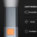 Super Bright COB  Lights LED XPE Mini Portable Torch Zoomable Waterproof Outdoor Fishing Hunting Camping Flashlight. 