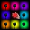 RGB fill light portable mini cell phone selfie live photography camera photo led ambient light beauty pocket soft light.