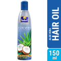 Parachute Advansed Aloe Vera Enriched Coconut Hair Oil | For Strong, Soft & Silky Hair|Deep Nourishment & Conditioning| All hair Types| 5.1 Fl.oz. (150ml). 