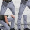New Men's  Pants Multi cket Elastic Waist  Trousers Male Casual Spring Summer Cargo Pants For Men Slim Fit 5XL. 