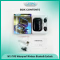 M10 TWS Earphone 9D Stereo LED Digital Display Touch CVC8.0 Digital Noise Reduction Technology - Black.