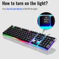 Gaming Keyboard Rgb Lighting G21 - Elevate Your Gaming Setup With Stylish Backlit Keyboard - Perfect For Gamers.