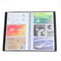 Leather Card holder  40 120 180 240 300 card position organizer ID card Business card album for Office use Travel accessory Business professionals Personal collection Gift option. 